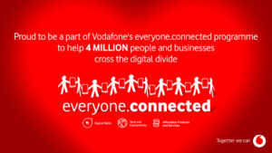 Vodafone Charities Connected Logo